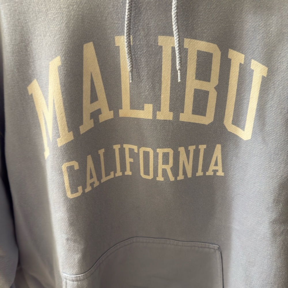 Light Blue Malibu California Hoodie
